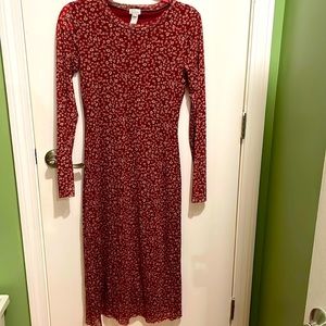 West of Melrose long Sleeve Mesh Floral Dress
